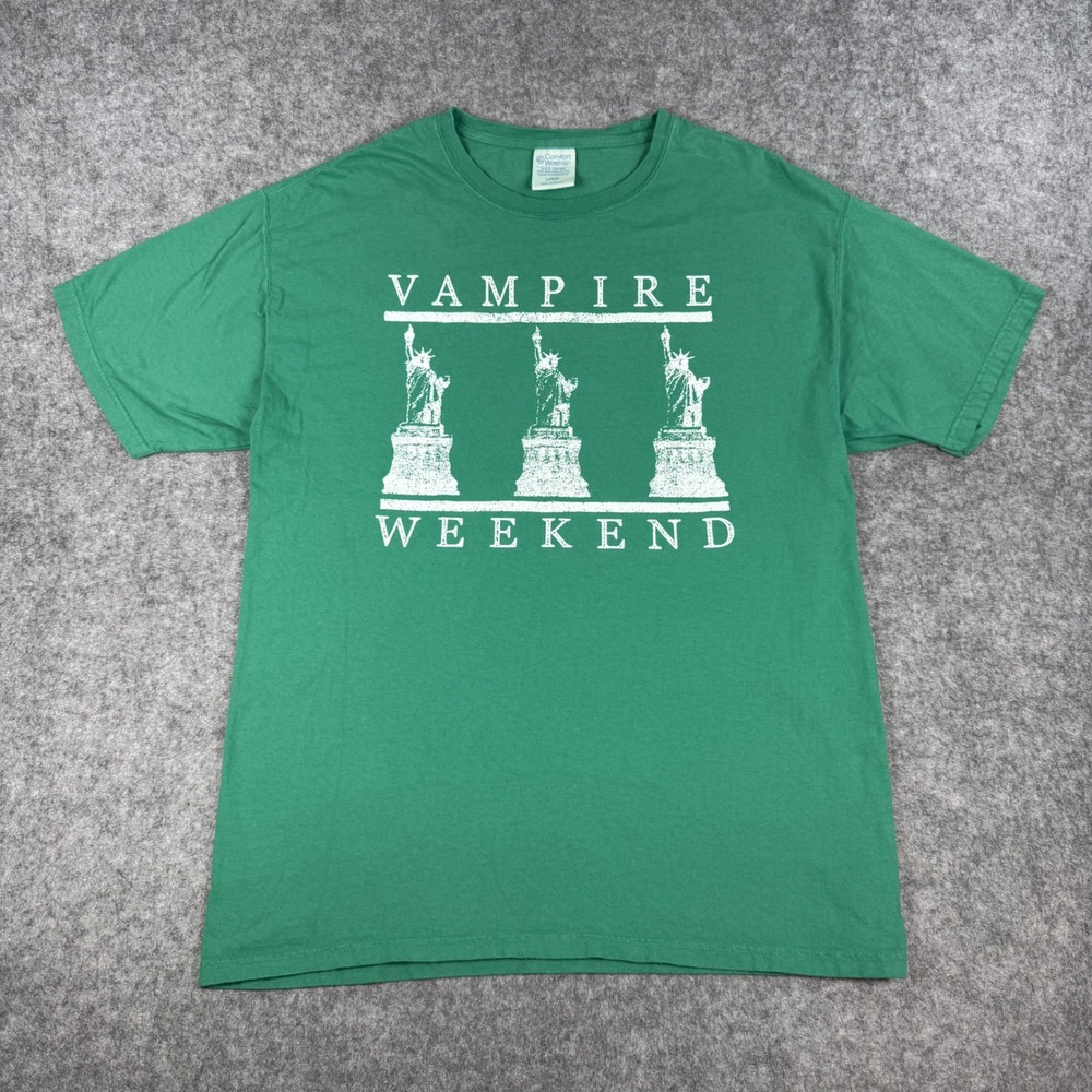 Vampire Weekend Only God Was Above Us Tour Merch - Weekend At The Garden - Large
